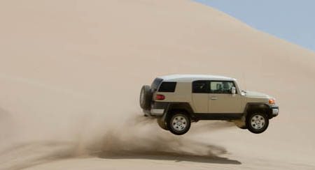 Flying Toyota FJ Cruiser
