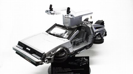 Back to the Future DeLorean van LEGO