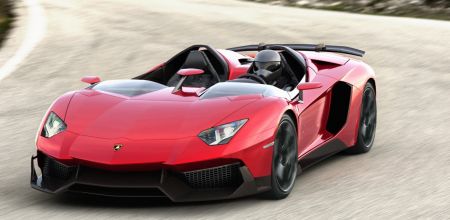 De duurste cabrio: Lamborghini Aventador J