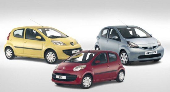 C1, 107 en Aygo