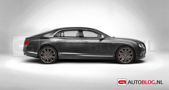 Impressie Bentley vierdeurs coupe