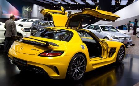 Mercedes-Benz SLS AMG Black Series @ Detroit 2013