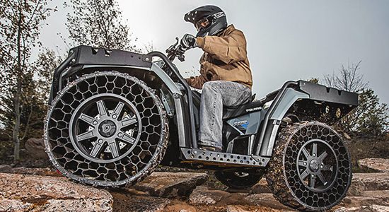 Polaris luchtloze banden