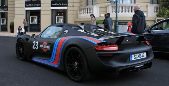Porsche 918 Spyder in Monaco
