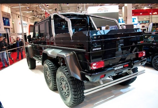 Brabus sleept 10 orders binnen voor bizarre G63 6X6