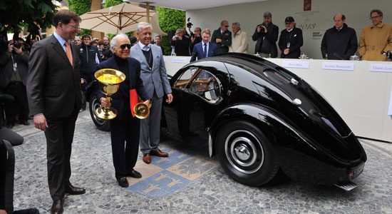 Bugatti Atlantic 57SC Ralph Lauren wint best of show