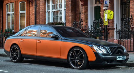 Maybach 57S van RRR