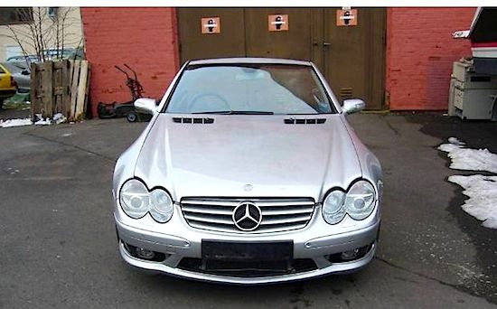  Mercedes SL55 AMG voor slechts €10.500
