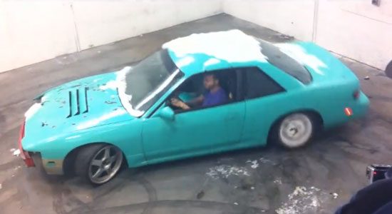 bonuspunten voor de sneeuw op het dak