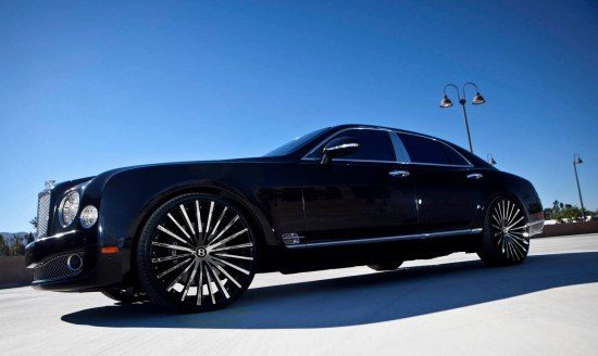 Bentley Mulsanne op 24 inch