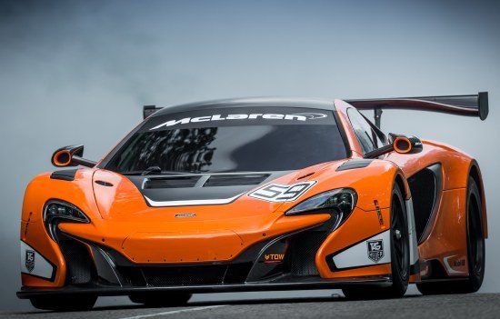 Oranje monster: 650S GT3