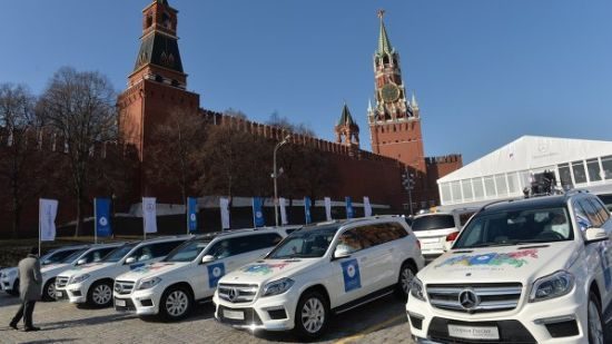 Mercedessen voor Russische medaillewinnaars
