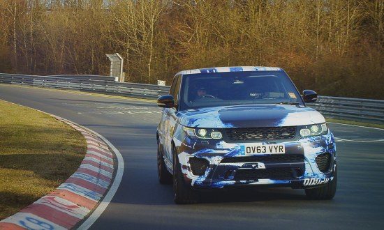 Range Rover Sport SVR Prototype