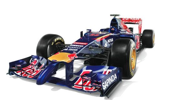 Scuderia Torro Rosso STR9 is blij om je te zien