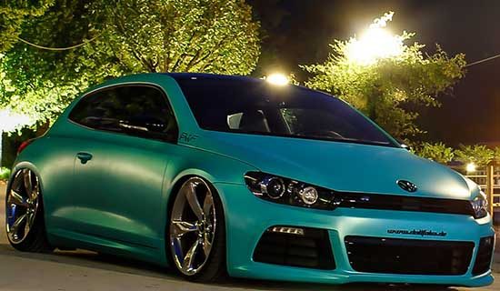 Vw Scirocco R van PWF