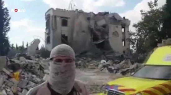 Nederlandse ambulance in Syrie
