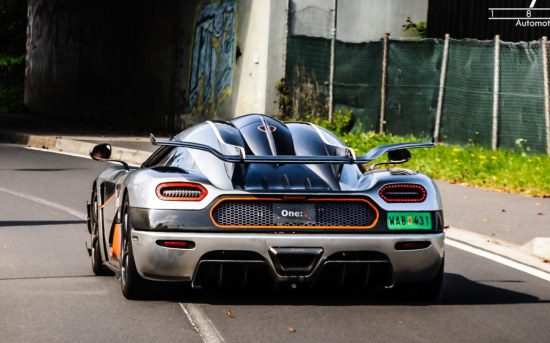 Koenigsegg One:1 bij de Ring