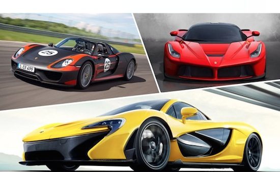 LaFerrari, McLaren P1 of Porsche 918 Spyder