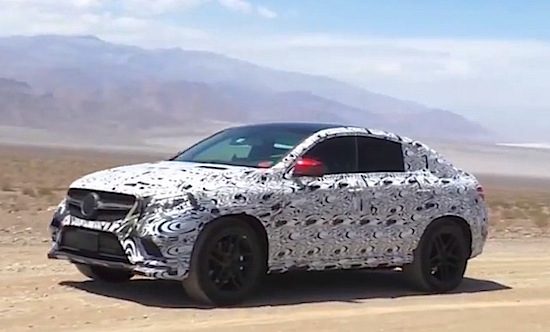 Mercedes MLC, het wapen tegen de BMW X6 [video]