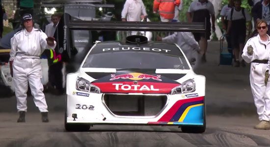 Peugeot 208 T16 Sebastien Loeb Goodwood 2014