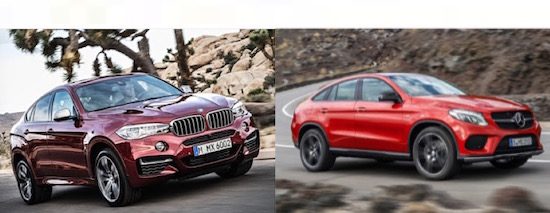 Kies maar: BMW X6 vs Mercedes GLE
