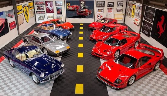 Deze 8 Ferrari's uit 1 collectie worden binnenkort geveild