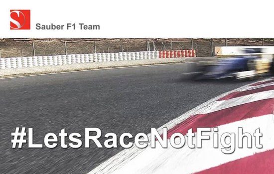 #LetsRaceNotFight