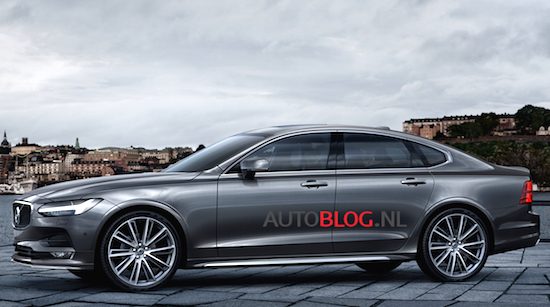 Hier is 'ie: de nieuwe Volvo S90