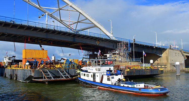 Werkzaamheden Merwedebrug