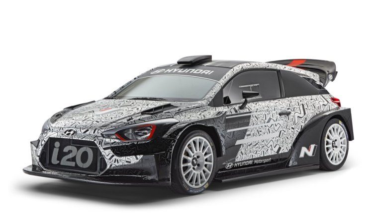 Check het nieuwe rallybeest van Hyundai