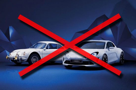 Alpine niet in Geneve