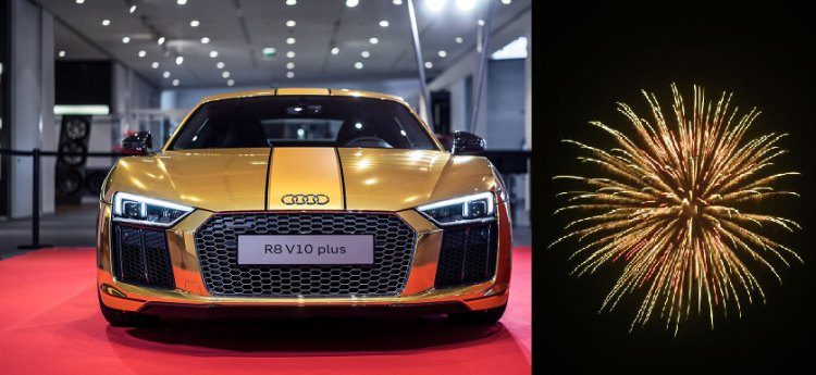 Videolijstje! Als auto's vuurwerk waren