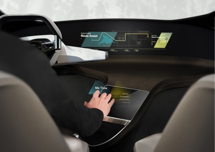 BMW propt je interieur vol met hologrammen