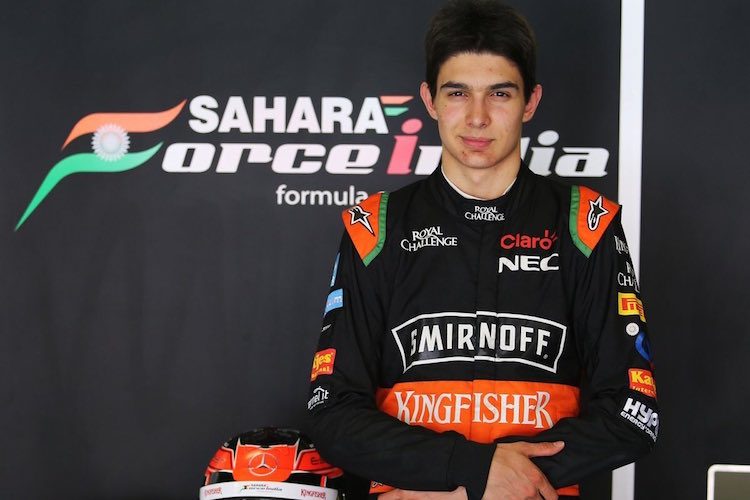Esteban Ocon vanaf volgend jaar in actie te zijn bij Force India