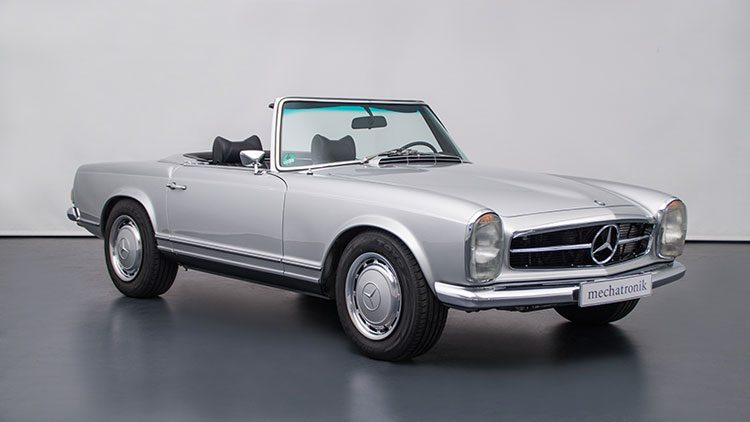 Mercedes Pagode met een verrassing