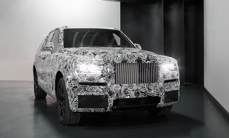 Niet schrikken! Het is de SUV van Rolls-Royce maar