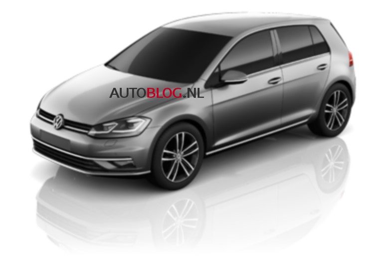 SCOOP! Dit wordt de facelift van de VW Golf 7