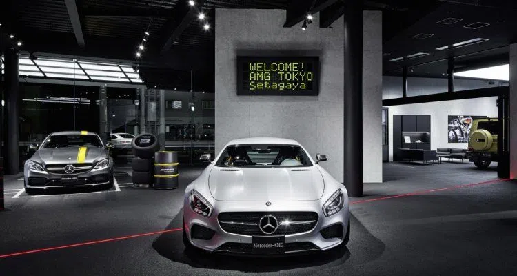 Dit is de eerste AMG-showroom ter wereld