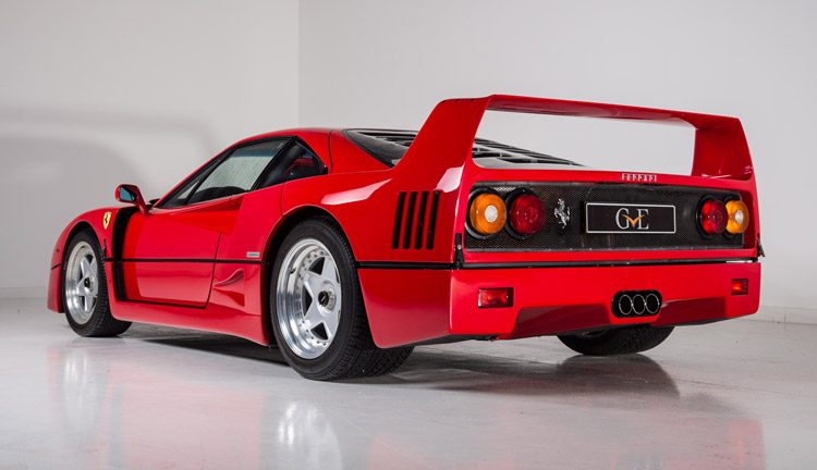 Ferrari F40 Eric Clapton