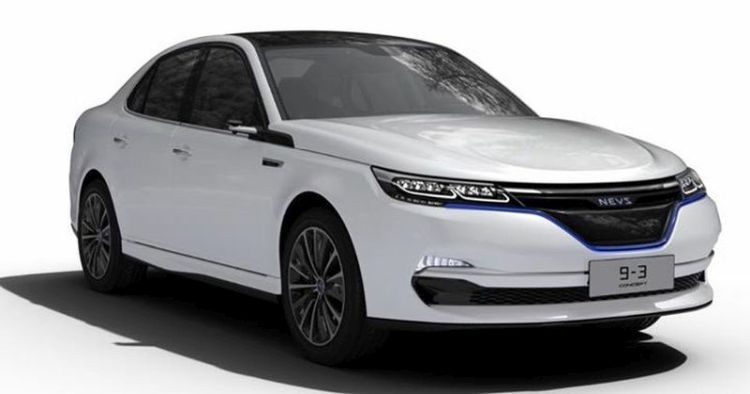 Elektrische Saab 9-3: de eerste foto's!