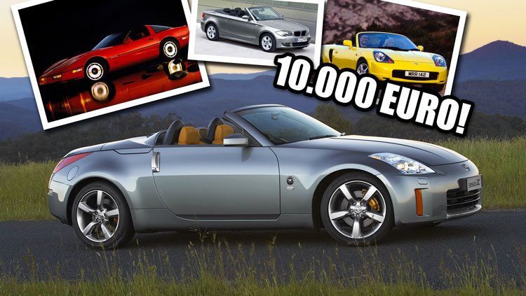 Cabrio voor tien mille