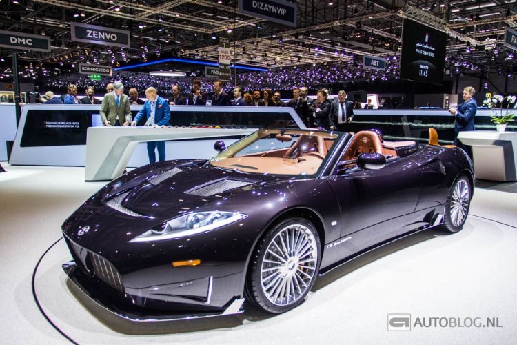 Nieuwe Spyker C8 Preliator Spyder: doei Audi V8