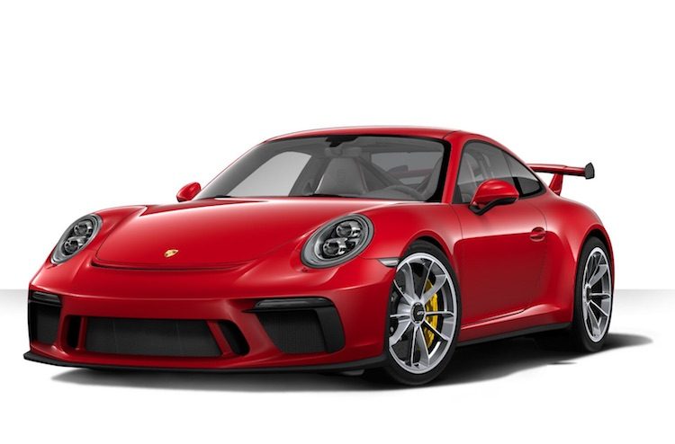Nieuwe 911 GT3 nu te configureren, nog even geen handbak