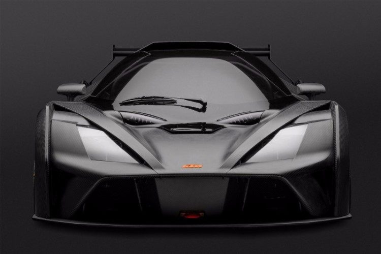 Deze KTM X-Bow (met dak) is gebouwd voor het circuit