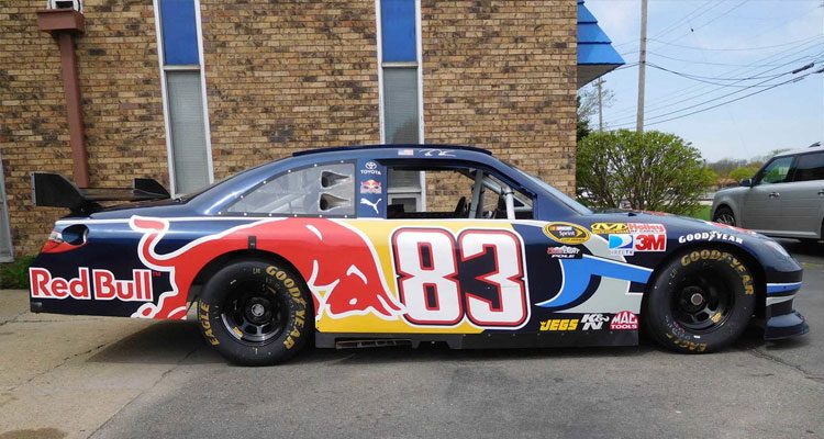 Red Bull Racing TRD NASCAR naar de veiling