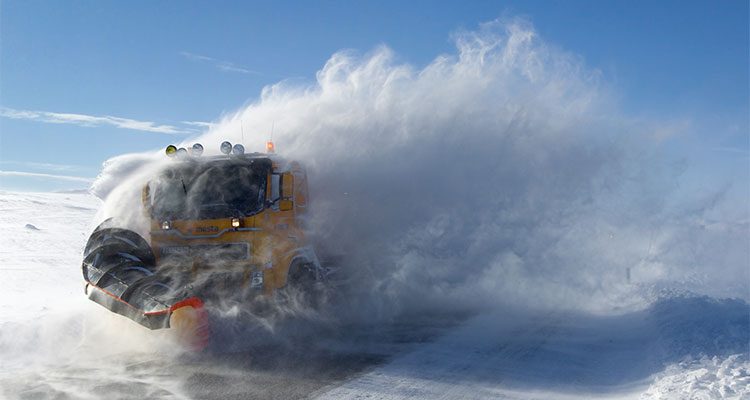 Generiek plaatje van een sneeuwruimer
