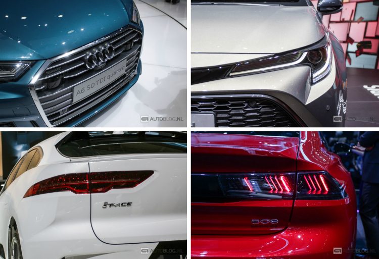 Toyota Audi Jaguar Peugeot