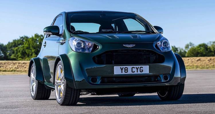 Geen grap: zielloze Cygnet is nu een échte Aston Martin