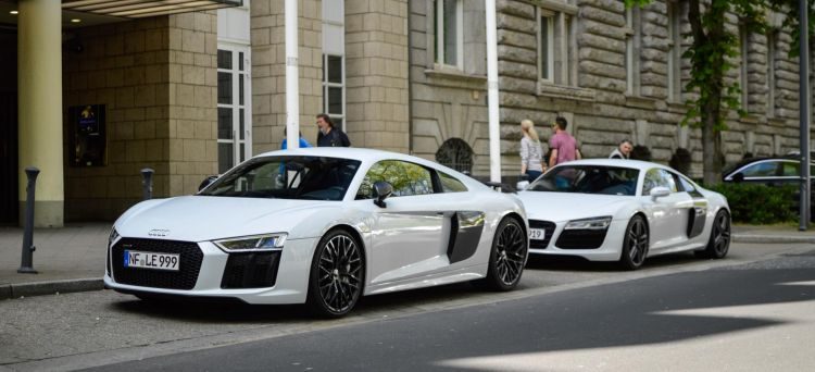 Audi R8 nieuw vs oud combo