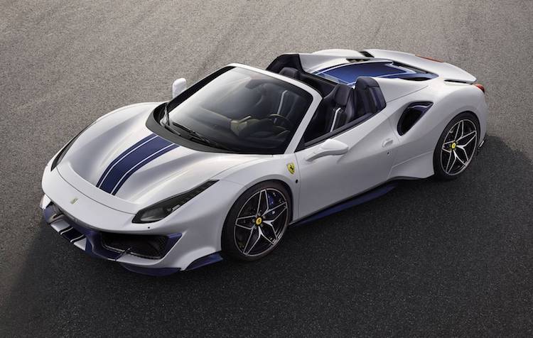 Ferrari 488 Pista nu ook zónder dak